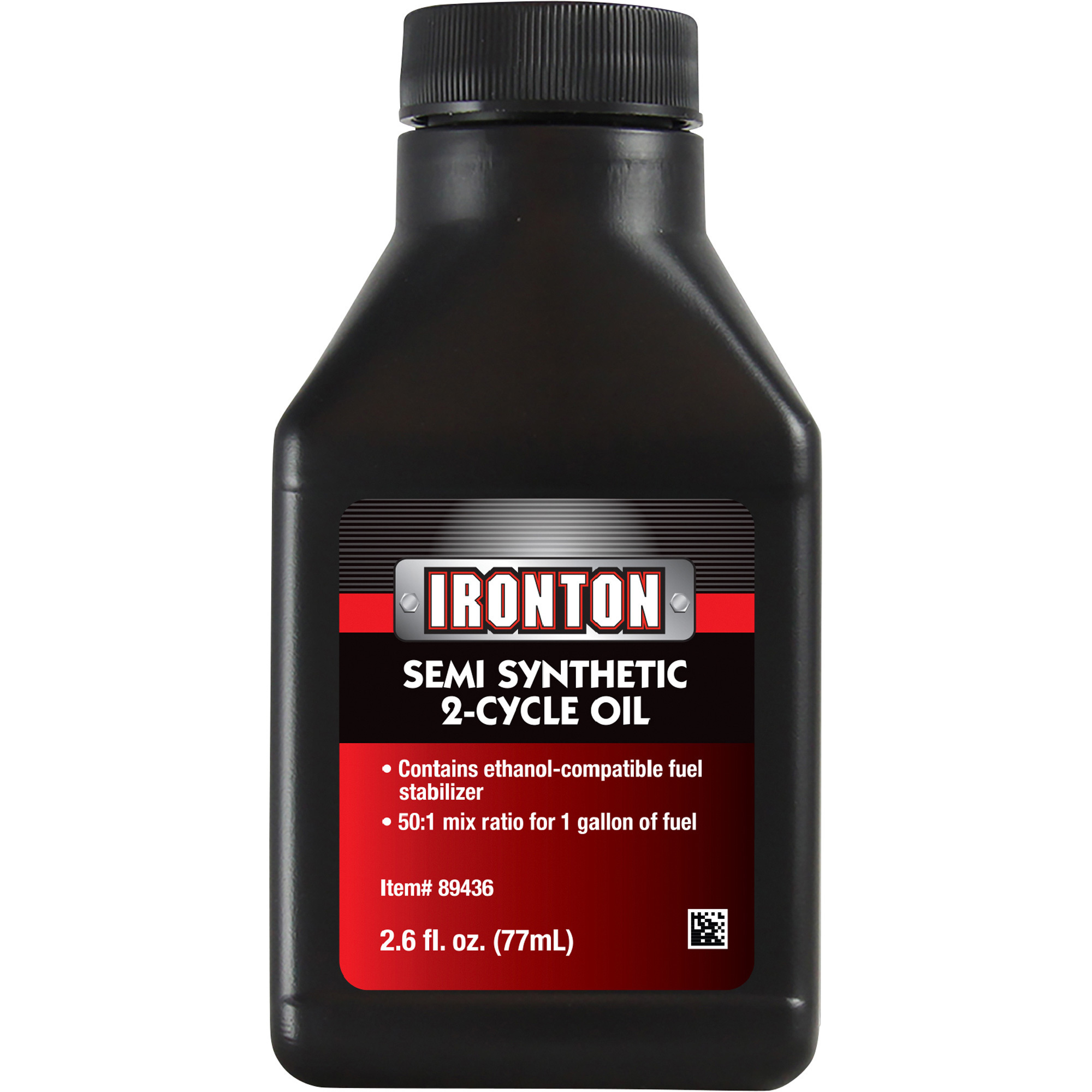 Ironton Semi-Synthetic 2-Cycle Oil, 2.6-Oz. Bottle